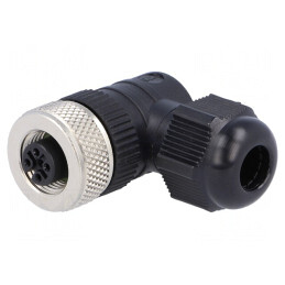 Mufă M12 4-PIN Mamă IP67 pentru DeviceNet/CANopen | Electronic-mag.ro | Componente Electronice