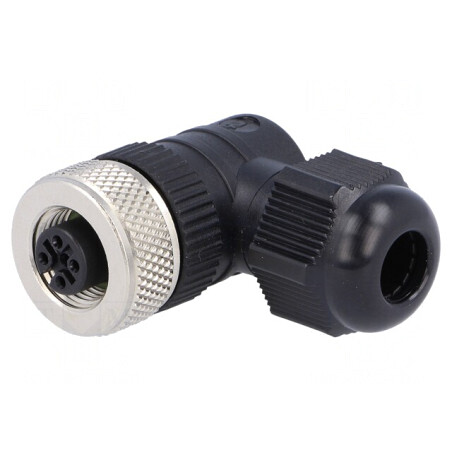 Mufă M12 4-PIN Mamă IP67 pentru DeviceNet/CANopen | Electronic-mag.ro | Componente Electronice