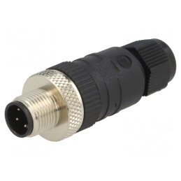 Mufă M12 3-PIN tată IP67 DeviceNet/CANopen | Electronic-mag.ro | Componente Electronice