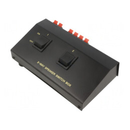 Selector Boxe 4 Ieșiri Bornă cu Arc | Electronic-mag.ro | Componente Electronice