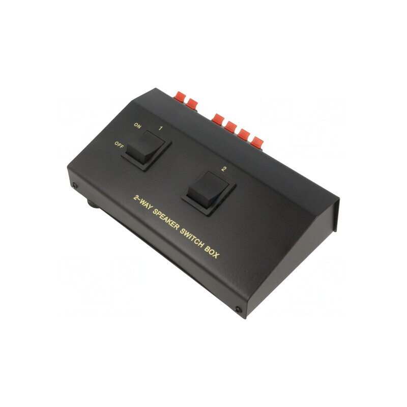 Selector Boxe 4 Ieșiri Bornă cu Arc | Electronic-mag.ro | Componente Electronice
