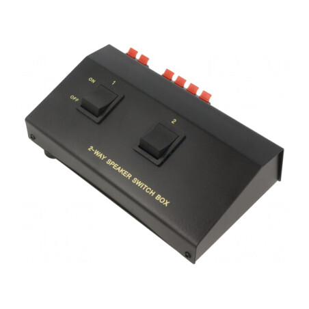 Selector Boxe 4 Ieșiri Bornă cu Arc | Electronic-mag.ro | Componente Electronice