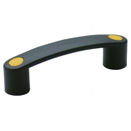 Manetă tehnopolimer neagră 40.5mm x 147mm x 27mm | Electronic-mag.ro | Componente Electronice