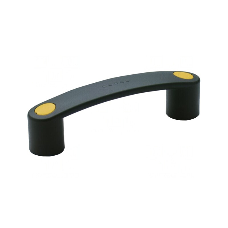 Manetă tehnopolimer neagră 40.5mm x 147mm x 27mm | Electronic-mag.ro | Componente Electronice
