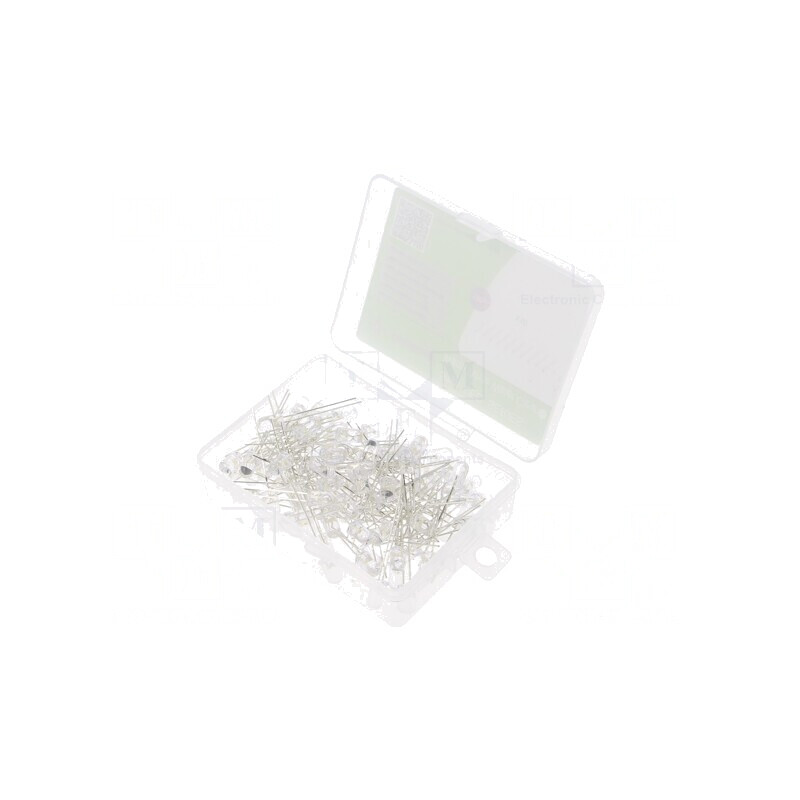 Set LED THT 5mm Alb Cald 100buc Cutie Plastic | Electronic-mag.ro | Componente Electronice Set LED THT 5mm Alb Cald 100buc Cutie Plastic | Electronic-mag.ro | Componente Electronice