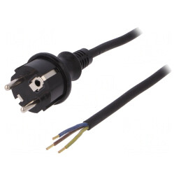 Cablu Electric SCHUKO 3x1mm² 4m | Electronic-mag.ro | Componente Electronice