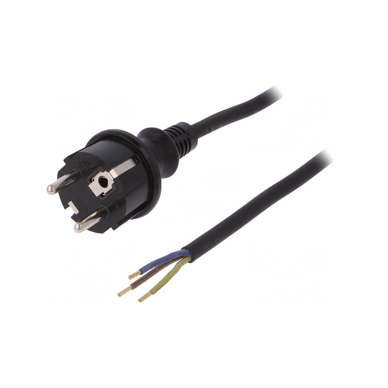 Cablu Electric SCHUKO 3x1mm² 4m | Electronic-mag.ro | Componente Electronice