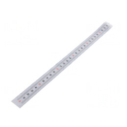 Mini-riglă autoadezivă plastic 11mm verticală | Electronic-mag.ro | Componente Electronice