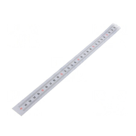 Mini-riglă autoadezivă plastic 11mm verticală | Electronic-mag.ro | Componente Electronice