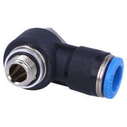Racord Push-In 90° 8mm 0,95-6bar | Electronic-mag.ro | Componente Electronice