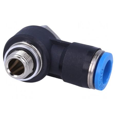 Racord Push-In 90° 8mm 0,95-6bar | Electronic-mag.ro | Componente Electronice