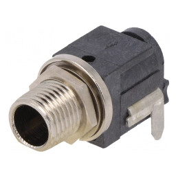 Conector Alimentare DC Tată cu Ajustare pentru PCB THT | Electronic-mag.ro | Componente Electronice