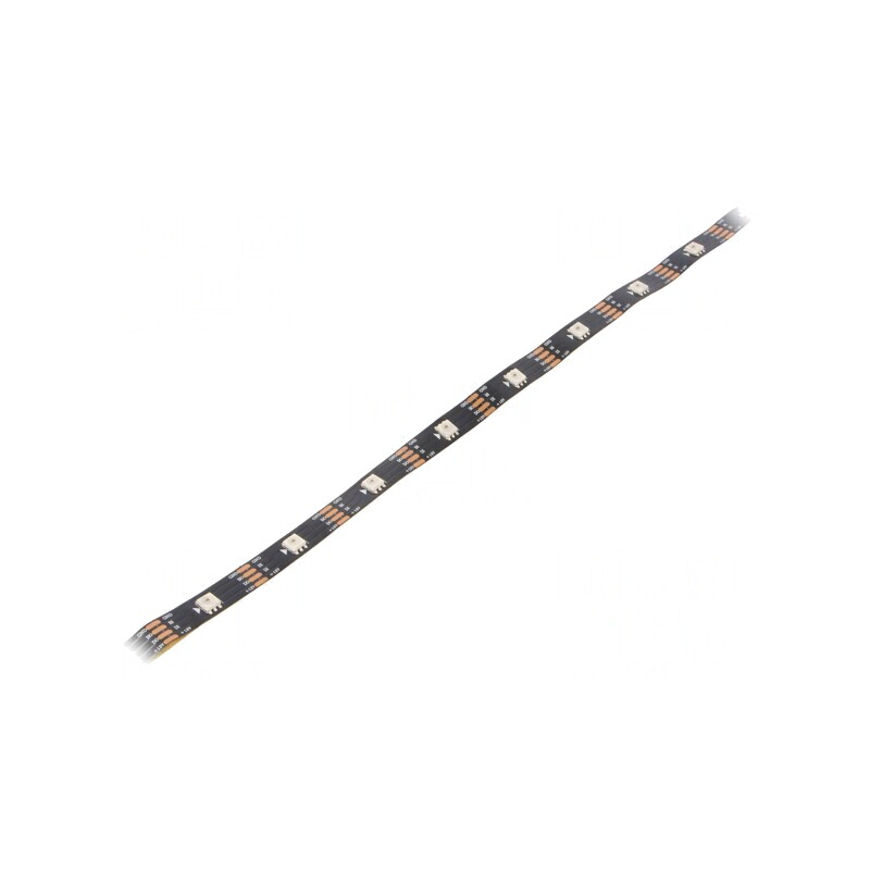 Banda LED RGB Programabilă 12V PCB Negru | Electronic-mag.ro | Componente Electronice