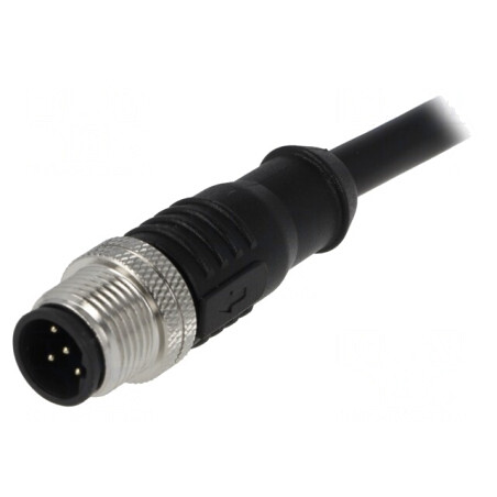 Mufă M12 5 pini tată Profibus IP65/IP67 60V 4A dreaptă | Electronic-mag.ro | Componente Electronice
