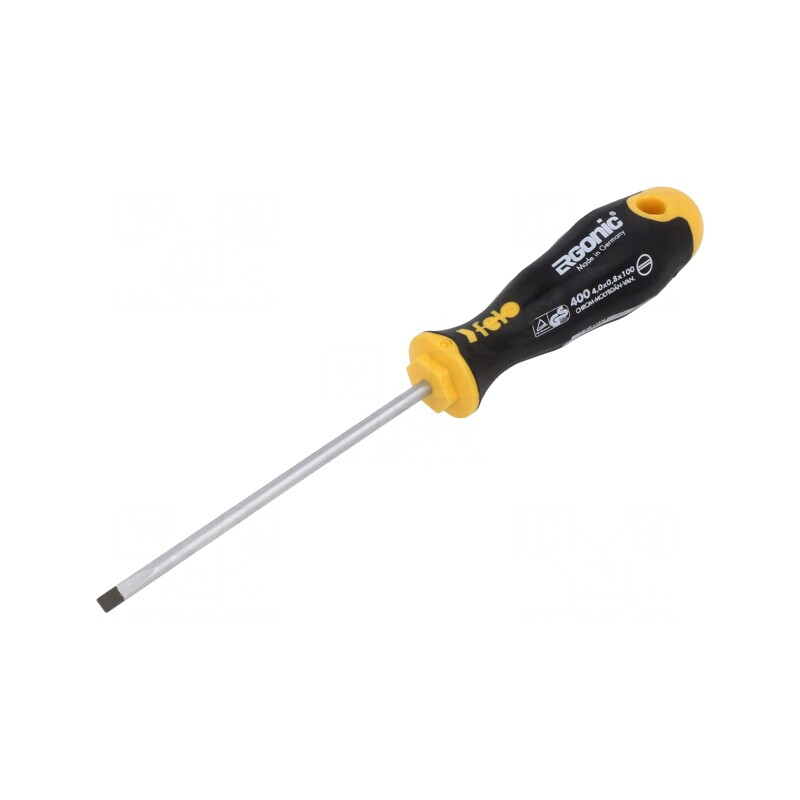 Şurubelniţă Plată 4.0x0.8mm ERGONIC | Electronic-mag.ro | Componente Electronice