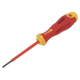Şurubelniţă Izolată Plată 2,5x0,4mm ERGONIC | Electronic-mag.ro | Componente Electronice