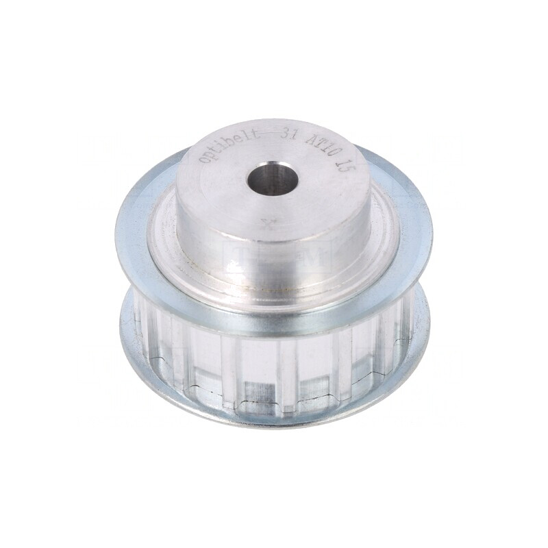 Roată de Curea AT10 Aluminiu 16mm 31mm 45.9mm | Electronic-mag.ro | Componente Electronice