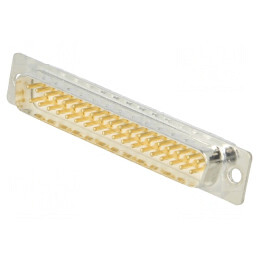 Mufă Tată D-Sub 37 PIN Aurită pe Cablu pentru Lipire | Electronic-mag.ro | Componente Electronice