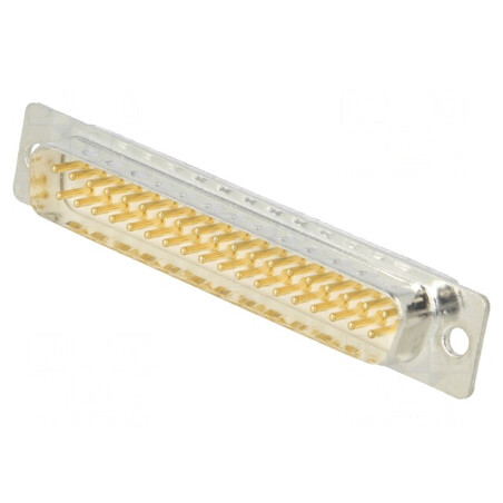 Mufă Tată D-Sub 37 PIN Aurită pe Cablu pentru Lipire | Electronic-mag.ro | Componente Electronice