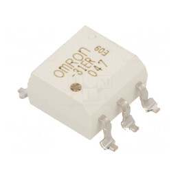 Releu semiconductor SPST-NO 5A 30VAC/DC SMT | Electronic-mag.ro | Componente Electronice