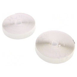 Bandă Velcro Albă 20mm x 5m x 3mm | Electronic-mag.ro | Componente Electronice
