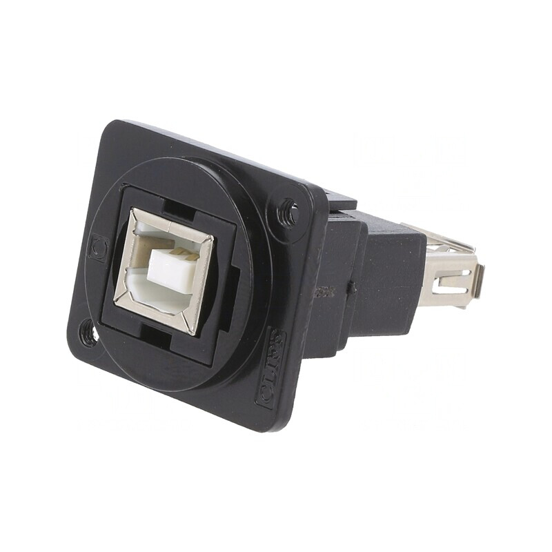Adaptor USB A la USB B Metalic 2.0 19x24mm | Electronic-mag.ro | Componente Electronice Adaptor USB A la USB B Metalic 2.0 19x24mm | Electronic-mag.ro | Componente Electronice