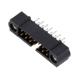 Conector PCB-Cablu Datamate J-Tek 2mm 14 PIN THT 800V | Electronic-mag.ro | Componente Electronice