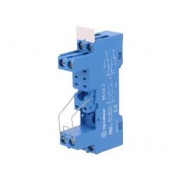Stativ pentru șină DIN cu cleme și șurub 10A 250VAC -40÷70°C | Electronic-mag.ro | Componente Electronice