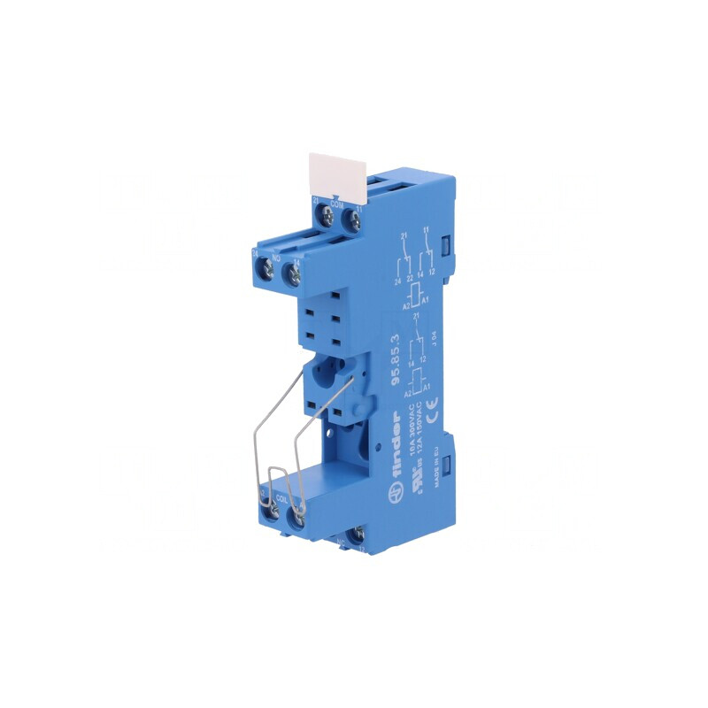 Stativ pentru șină DIN cu cleme și șurub 10A 250VAC -40÷70°C | Electronic-mag.ro | Componente Electronice Stativ pentru șină DIN cu cleme și șurub 10A 250VAC -40÷70°C | Electronic-mag.ro | Componente Electronice
