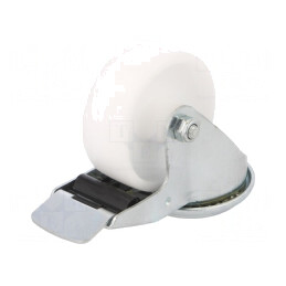 Roată de transport polipropilenă 80mm 110kg | Electronic-mag.ro | Componente Electronice