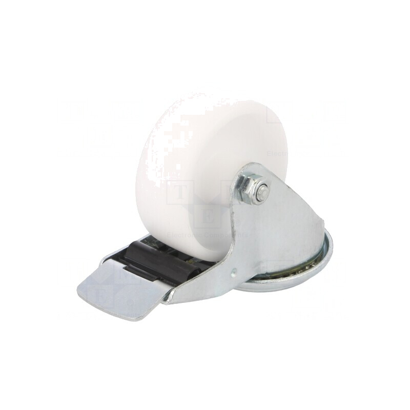 Roată de transport polipropilenă 80mm 110kg | Electronic-mag.ro | Componente Electronice