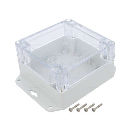 Carcasă Universală Policarbonat 105x105x60mm | Electronic-mag.ro | Componente Electronice