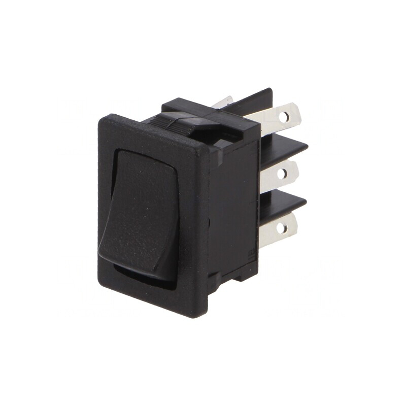 Comutator Rocker DPDT ON-ON 10A 125V Negru pentru Lipit | Electronic-mag.ro | Componente Electronice Comutator Rocker DPDT ON-ON 10A 125V Negru pentru Lipit | Electronic-mag.ro | Componente Electronice