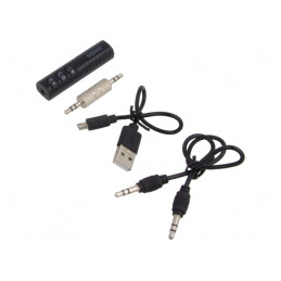 Transmițător FM Bluetooth 5.0 Negru 15m | Electronic-mag.ro | Componente Electronice