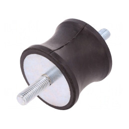 Atenuator de Vibrații M10 55mm Guma 45mm | Electronic-mag.ro | Componente Electronice