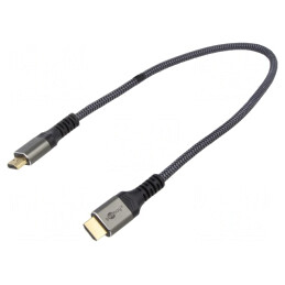 Cablu HDMI 2.1 PVC Textilă | Electronic-mag.ro | Componente Electronice