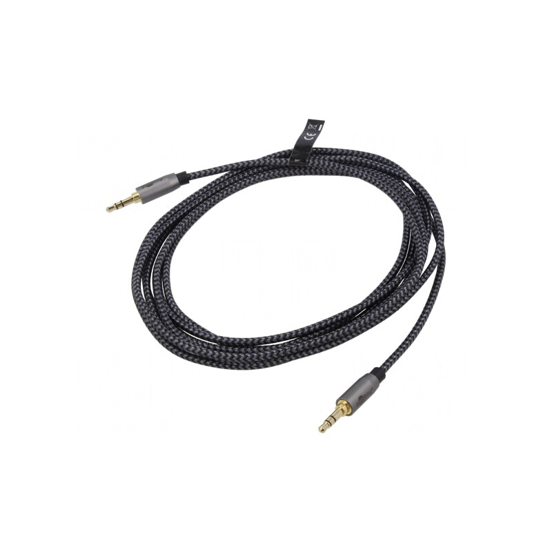 Cablu Jack 3.5mm 3m Aurit 3-pin | Electronic-mag.ro | Componente Electronice