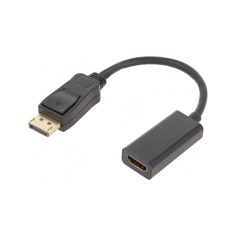 Adaptor DisplayPort la HDMI 100mm | Electronic-mag.ro | Componente Electronice