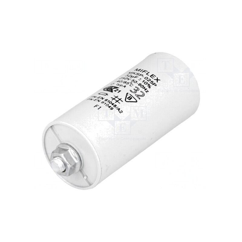 Condensator 32uF 250VAC pentru Lămpi cu Descărcare în Gaze | Electronic-mag.ro | Componente Electronice Condensator 32uF 250VAC pentru Lămpi cu Descărcare în Gaze | Electronic-mag.ro | Componente Electronice