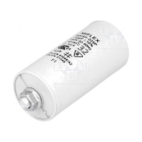 Condensator 32uF 250VAC pentru Lămpi cu Descărcare în Gaze | Electronic-mag.ro | Componente Electronice