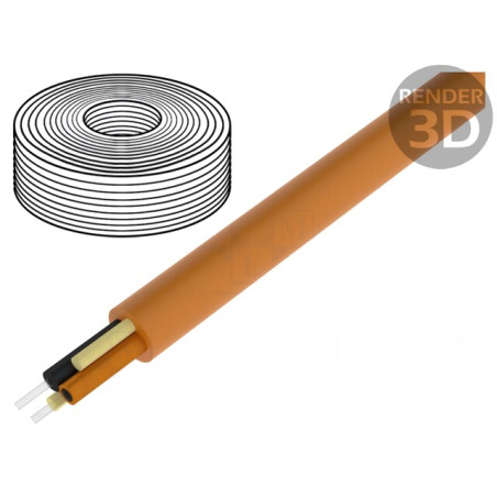 Cablu Fibră Optică HITRONIC POF 8mm | Electronic-mag.ro | Componente Electronice