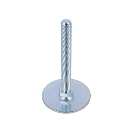 Picioruș Reglabil Oțel 60mm M12 100mm | Electronic-mag.ro | Componente Electronice