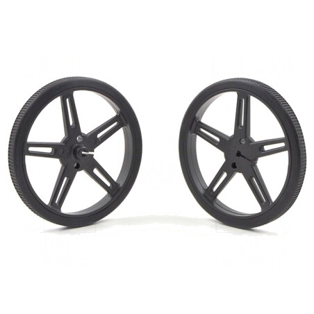 Ax Negru Crestătură D 70mm 3mm | Electronic-mag.ro | Componente Electronice