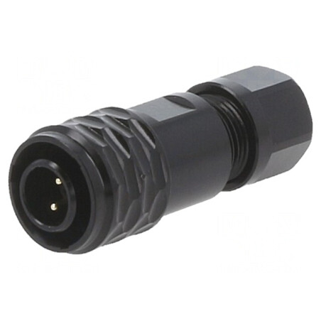 Mufă Tată SA8 IP67 2 PIN 5A 4-5mm 125V | Electronic-mag.ro | Componente Electronice