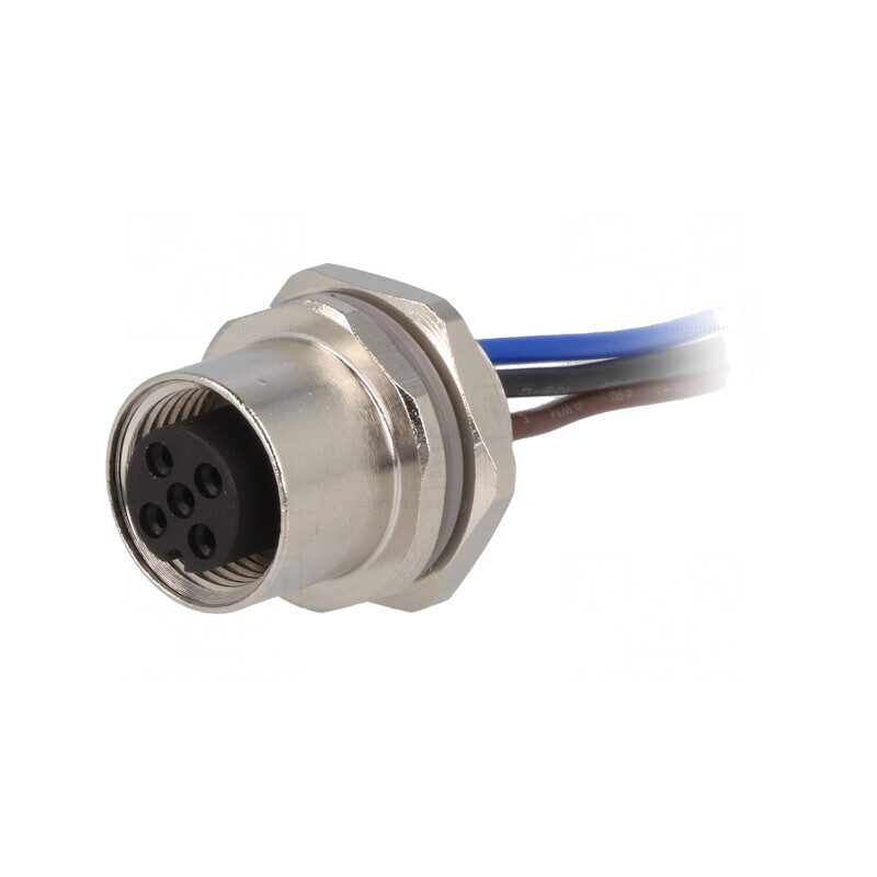 Soclu M12 PIN 3 Femelă IP67 DeviceNet/CANopen | Electronic-mag.ro | Componente Electronice