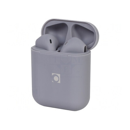 Căști wireless gri USB C cu microfon 3h autonomie | Electronic-mag.ro | Componente Electronice