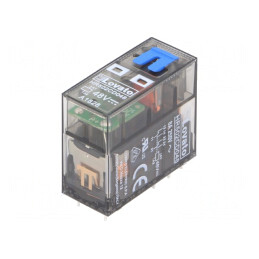 Releu Electromagnetic DPDT 48VDC 8A 250VAC cu Soclu | Electronic-mag.ro | Componente Electronice