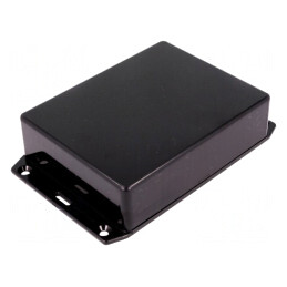 Carcasă universală ABS neagră 94x121x34mm | Electronic-mag.ro | Componente Electronice