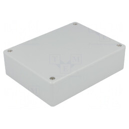 Carcasă universală ABS gri IP54 94x121x34mm | Electronic-mag.ro | Componente Electronice