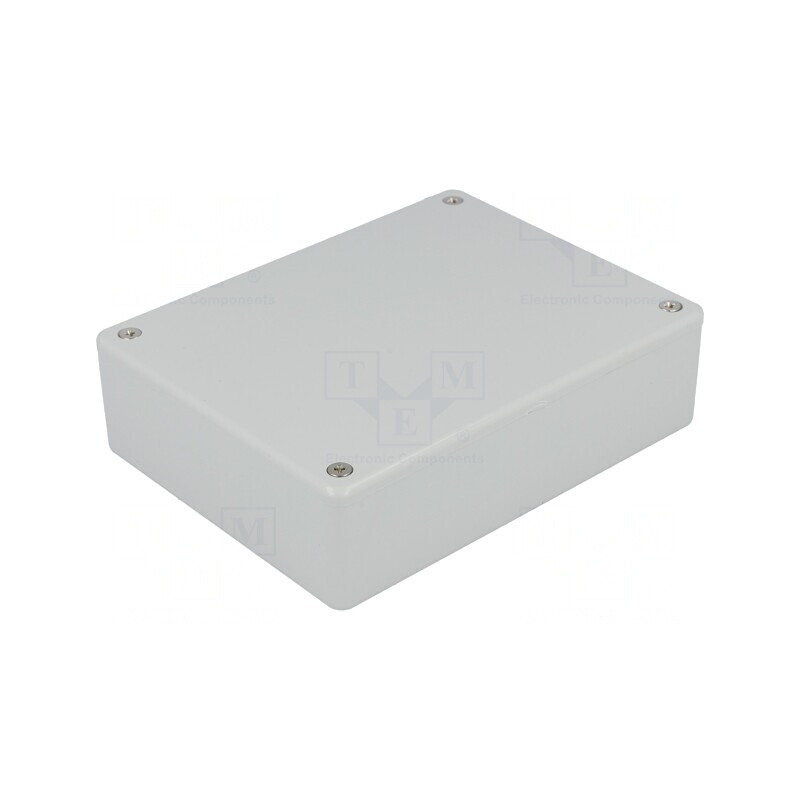 Carcasă universală ABS gri IP54 94x121x34mm | Electronic-mag.ro | Componente Electronice